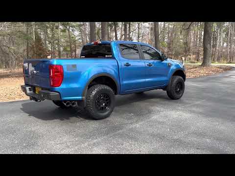 Roush Cat back exhaust system for 2021 Ford ranger