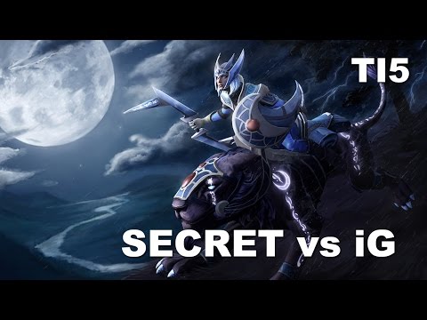 SECRET vs iG $800,000 Conclusive Match TI5 Dota 2