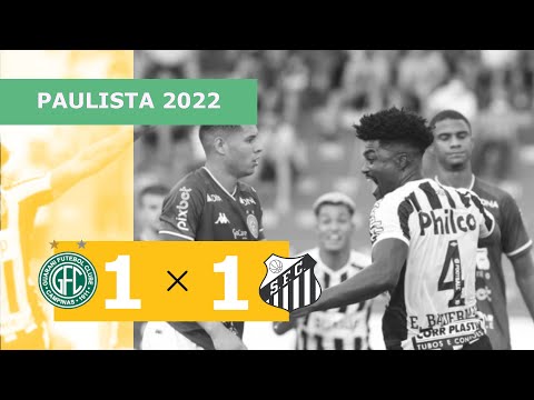 Guarani 1 x 1 Santos - Gols - 06/02 - Paulistão 2021