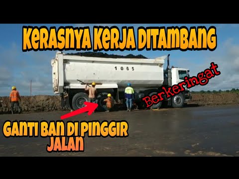 SCANIA P420 🛑 Tyre replacement process at the site || Spirit for Work