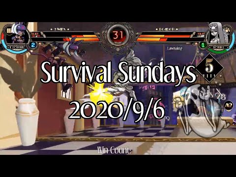 The Longest Winstreak of my Life - Skullgirls Survival Sundays 2020/9/6