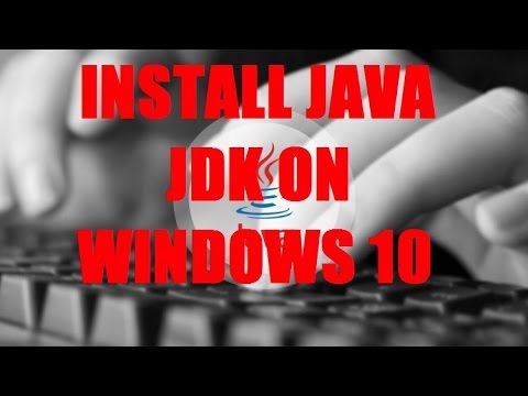 Java Programming Lesson 2 Install Java Jdk On Windows 10