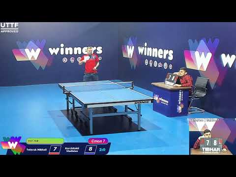 Teteruk Mikhail - Kurchitskii Vladislav.WINners. CUP Table Tennis 7 26.12.2020 11:45
