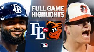 RAYS vs. ORIOLES: Official Full Game Highlights (August 22) | 2026 MLB Season