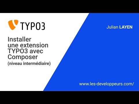 Installer une extension TYPO3 avec Composer (niveau intermédiaire)