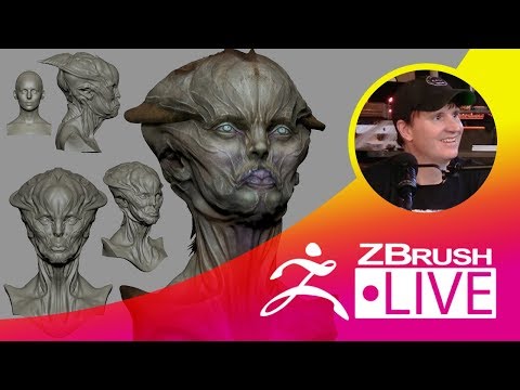 Creature Sculpting & Exploration of Forms - Brett Briley "Spark" - Episode 5