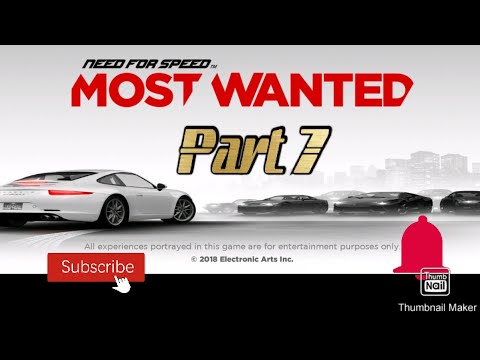 Need for speed Most wanted GamePlay Walkthrough Part 7