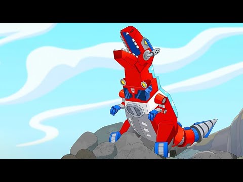 Dino Transformations! | Rescue Bots | Season 3 Episode 10 | Kids Cartoon | Transformers Junior