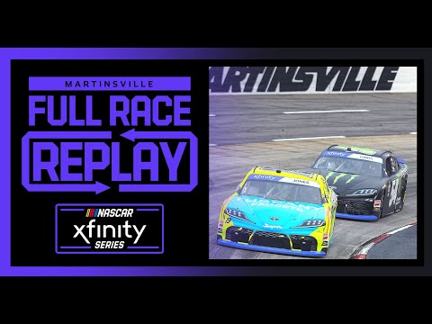 NASCAR 2022 エクスフィニティ500（マーティンズビル・スピードウェイ）Xfinityクラスのフルレース動画