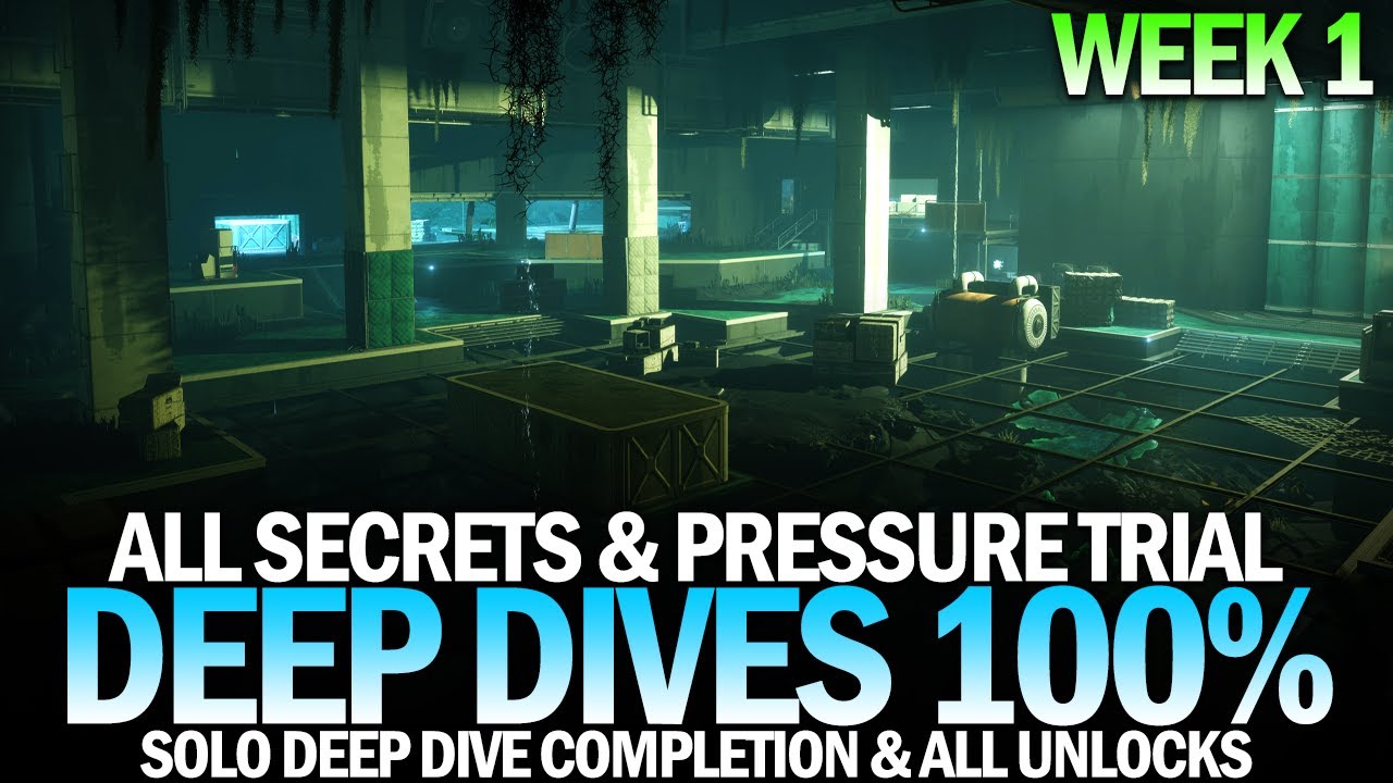 Deep Dive 100% Completion - All Secrets, Collectibles, Pressure Trial & Tier 3 Rewards (Week 1)