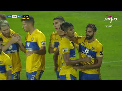 UEFA Champions League. O. Davidzada goal (Suduva 0:3 Maccabi)