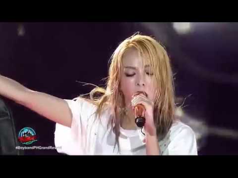 2ne1 Sandara Park Kiss 2016