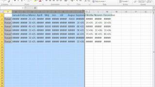 Prispôsobenie šírky stĺpcov podľa hodnôt v Excel 2010