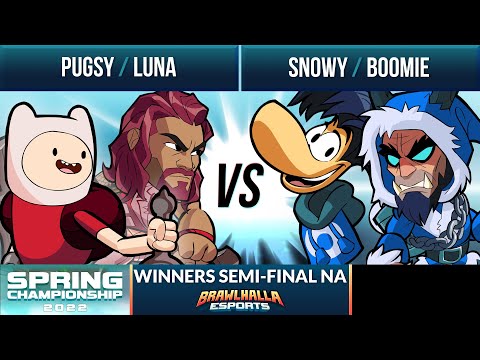 Pugsy & Luna vs Snowy & Boomie - Winners Semi-Final - Spring Championship 2022 - NA 2v2