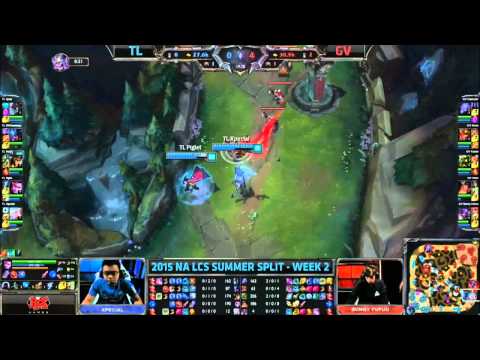 Team Liquid vs Gravity - Semana 2 - Día 2 - LCS NA Summer Split 2015 - Español
