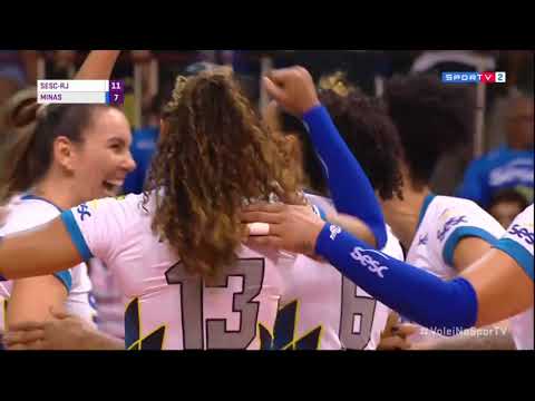 Superliga Feminina de Vôlei 2019 / 2020 - Sesc RJ x Itambé Minas