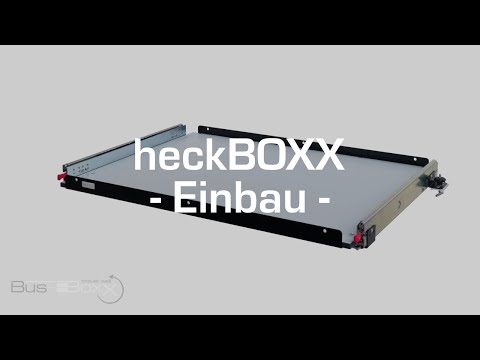 BUS-BOXX ● Einbau der heckBOXX für den VW T5/T6/T6.1 ●