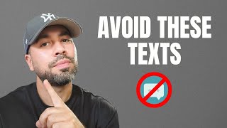 7 Text Messages You Need To STOP Sending Him | You
