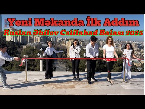 Musiqi Başladı Park Canlandı💃Ruslan Ebilov - Celilabad 2025
