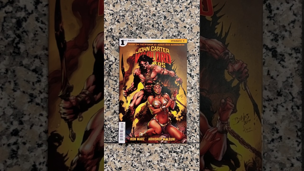 John Carter Warlord of Mars (2014) #1 Dynamite Entertainment Comics flip-through preview