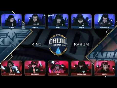 Kino x KaBuM SS   Jogo 1 CBLoL 2016   2ª Etapa ~ May 2016
