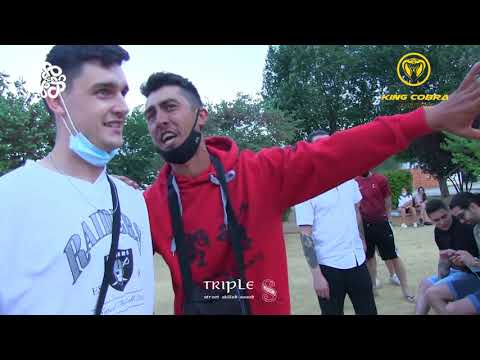 SOLDADO y CARBONO vs ACHE K y CASE  [SEMIS] || DUAL BATTLE - KING COBRA (J1) || · Triple S Manza