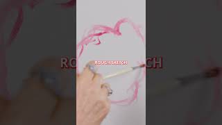 Sketching out a hibiscus with Carolyn Saletto