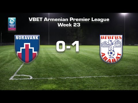 Noravank - Ararat 0:1, Vbet Armenian Premier League 2021/22, Week 23