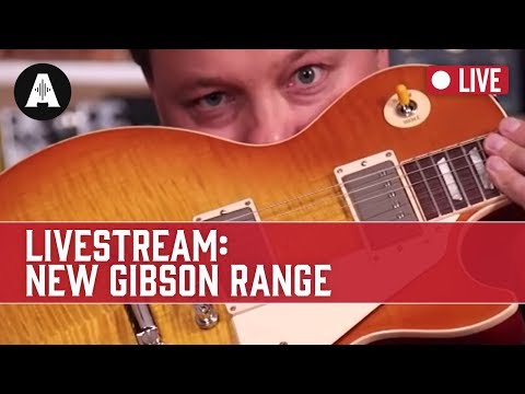 Livestream: New Gibson Les Paul Standards - First Reaction, Hidden Features & Amazing Flame Tops! Video