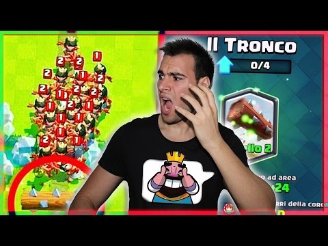 Trovo il Tronco Leggendario e lo Potenzio a livello 2 | Calsh Royale