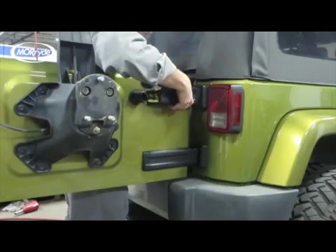 Jeep JK Tailgate Reinforcement Kit Installation