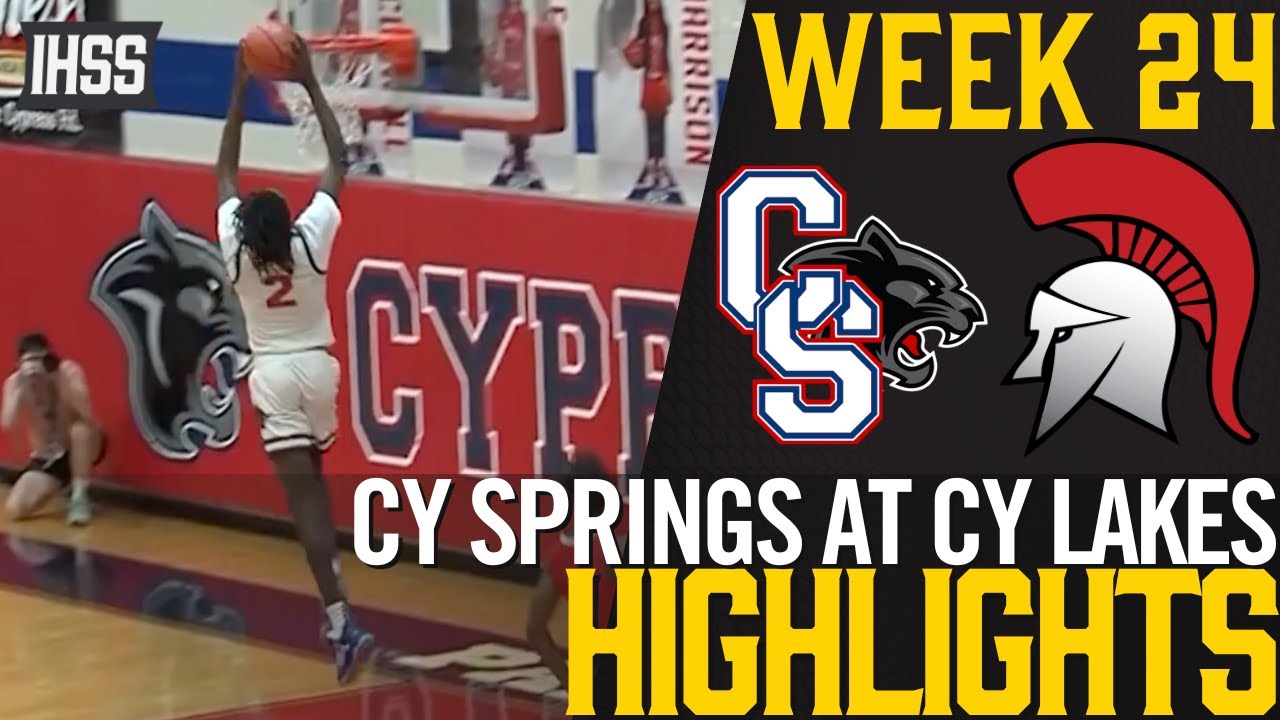 Cy Springs vs. Cy Lakes High Energy Showdown! Highlights and Scores