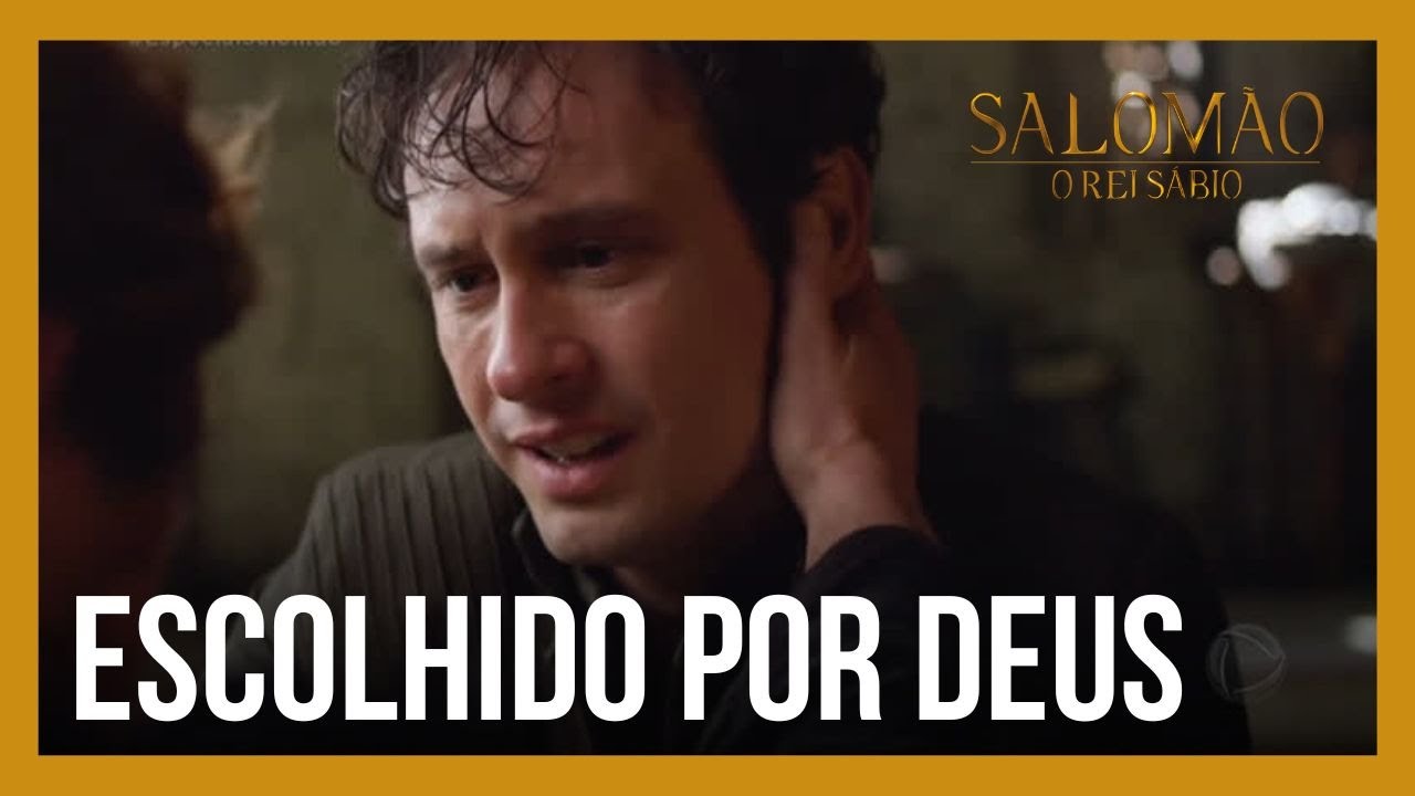 Salomão, filho do rei Davi, é escolhido por Deus para herdar o reino de Israel