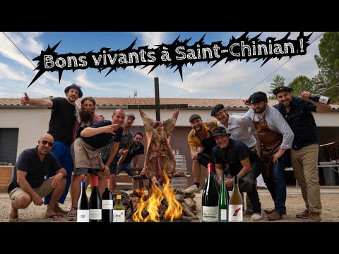Good times in Saint-Chinian 🔥🍷🐟🐑🍾🥂🥩🐷 - Feast