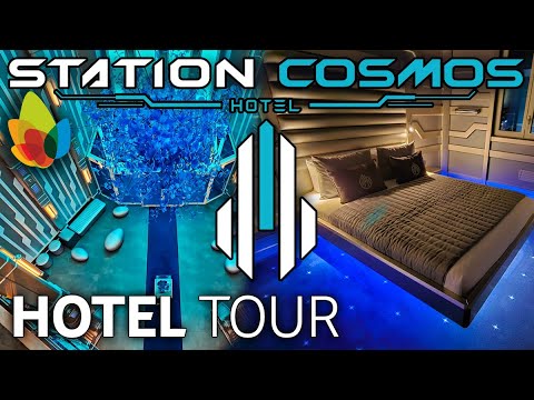 [4K] Station Cosmos - Hotel Tour - Futuroscope