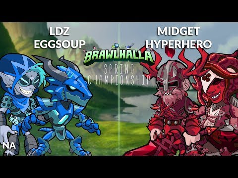 LDZ & eggsoup vs Midget & HyperHero - NA 2v2 Winners Finals (Top 3) - Spring Championship