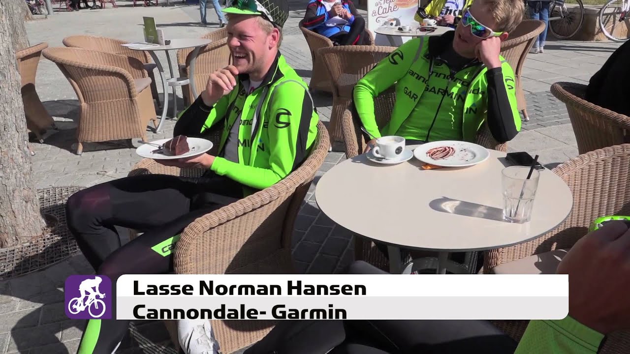 Training ride with the Cannondale-Garmin cycling team - YouTube