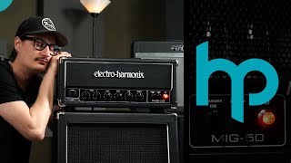Video thumbnail for Electro-Harmonix MIG-50 csöves gitárerősítő fej és 2x12 hangláda by HangszerPláza