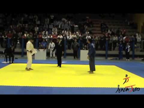 italiajudo_LIGNANO 2012 Campionati Italiani U23 -73kg Augusto Meloni vs Andrea Regis