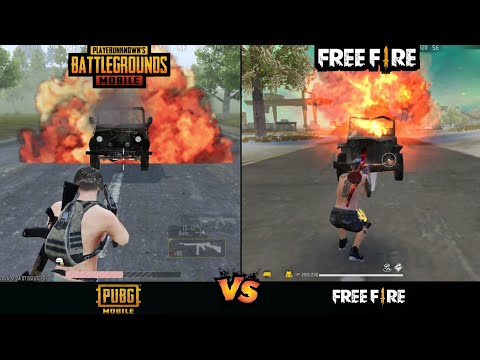 Pubg Mobile Vs Free Fire Full Comparison | Who Is Best Free Fire Vs Pubg