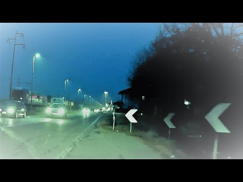 Acqui Terme (AL), Stradale Savona e passaggio treno altezza passaggio a livello Via Brondina