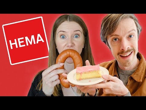 EATING ONLY HEMA FOR 24 HOURS (a hema food tour)