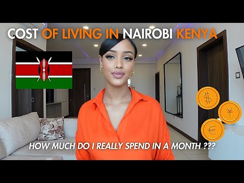 🇰🇪 HOW MUCH I SPEND A MONTH LIVING IN KENYA  + COST OF LIVING IN NAIROBI