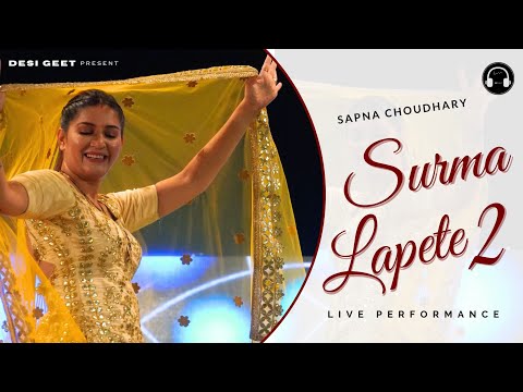 Lapete 2 | Sapna Choudhary Dance Performance | New Haryanvi Songs Haryanavi 2023