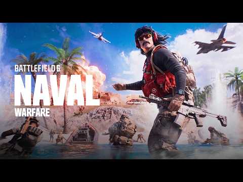 🔴DR DISRESPECT - BATTLEFIELD 6 - LAND. AIR. SEA.