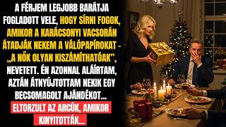 Fogadtak, hogy sírni fogok a karácsonyi válás miatt, de ajándékkal bosszultam meg.