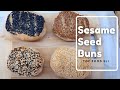Homemade Sesame Seed Buns Easy Recipe ONLY 5 INGREDIENTS Top Food Eli