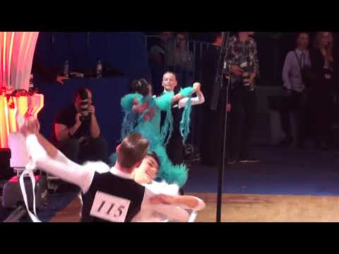 Grigory Bozhevsky - Stefania Shakhray Q WDSF Junior 1 Standard ROC 2017