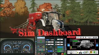 LS22 Sim Dashboard #16 Sämaschine Zusatzdisplay