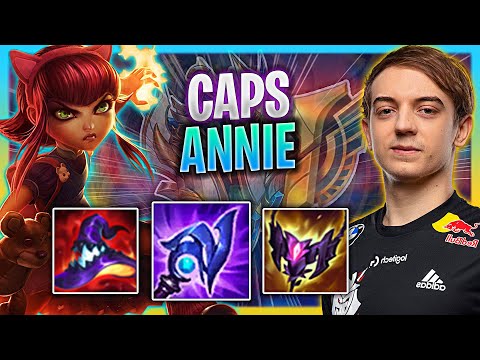 CAPS BRINGS BACK WITH ANNIE! | G2 Caps Plays Annie Mid vs Syndra!  Season 2023